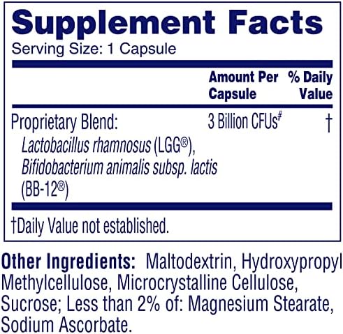 Phillips' Colon Health Daily Probiotic Capsules, 4-in-1 Symptom Defense to help defend against Occasional Gas, Bloating, Constipation, and Diarrhea, Daily Supplement, 30 Count