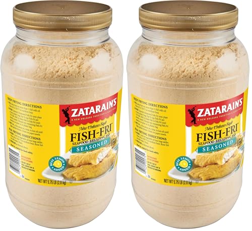 Zatarain's Seasoned Fish Fri Seafood Breading Mix, 5.75 lb