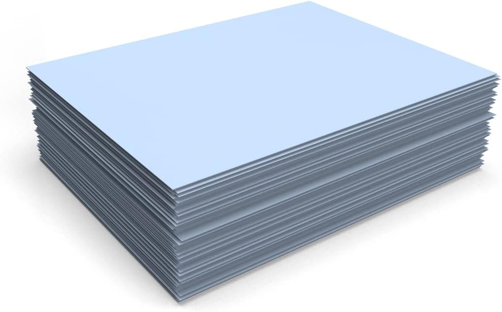 LUXPaper 8.5" x 11" Paper | Letter Size | White | 80lb. Text | 100% Recycled | 50 Qty