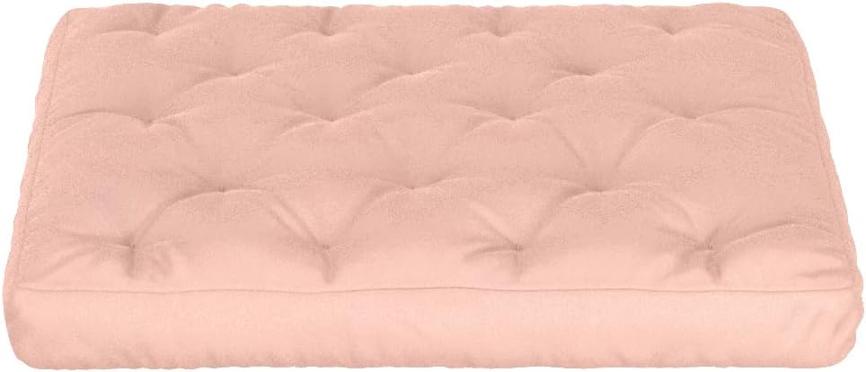Royal Sleep Products by The Futon Factory 12 inch Foam Futon Mattress - Solid Black Fabric - Full Size - CertiPUR Certified Foams - Made in USA - (Frame not Included)