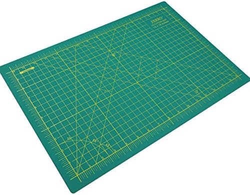 ZERRO Self Healing Cutting Mat 24" x 36", Double Sided & Non-Slip | Professional 5-Ply Rotary Mat for Scrapbooking, Fabric, Quilting, Sewing, Crafts (A1)