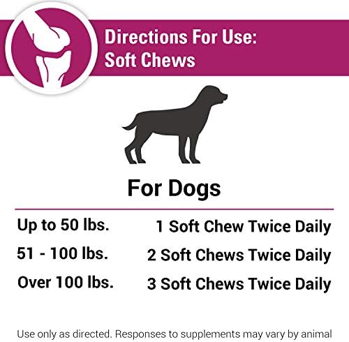 Pain Plus Extra Strength Health Supplement for Dogs - 120 Chewable Tablets