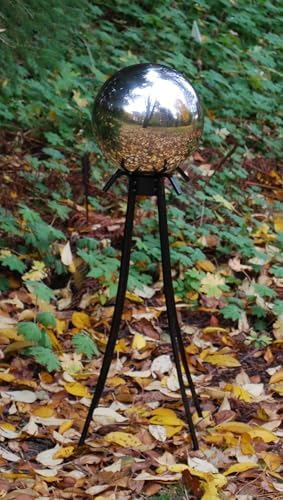 Echo Valley 8100 10-Inch Glass Gazing Globe, Mirror Finish, Blue