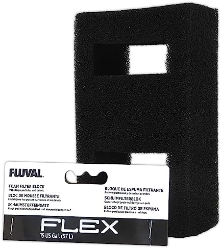 Fluval Flex Foam Filter Block, Replacement Aquarium Filter Media, A1375