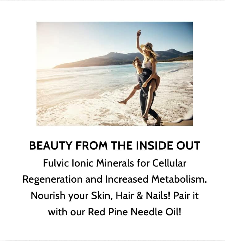 Optimally Organic Water Extracted Fulvic Ionic Minerals X350 - Patented BioActive Fulvic Acid, Humic Acid, Trace Minerals