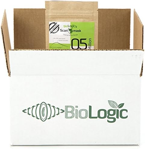 BioLogic's Scanmask Steinernema Feltiae (Sf) Beneficial Nematodes for Natural Insect Pest Control, 5 Million Size