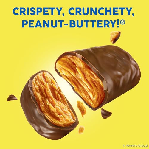 Butterfinger Full Size Candy Bar, 18 Count, Crispety Crunchety Peanut-Buttery On-The-Go Sweet Treat, 1.9 oz Each
