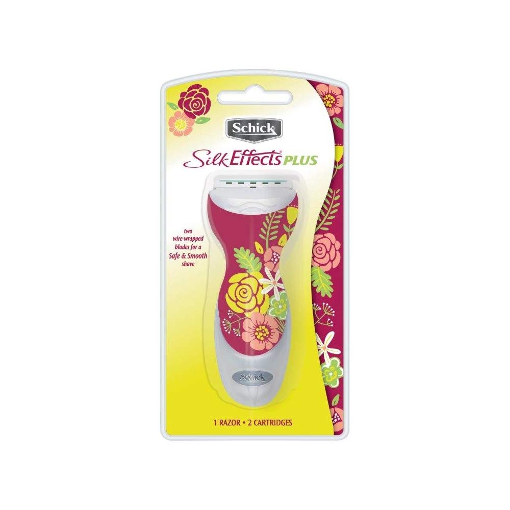Schick Silk Effects Plus Razor 1 Each (Pack of 4)