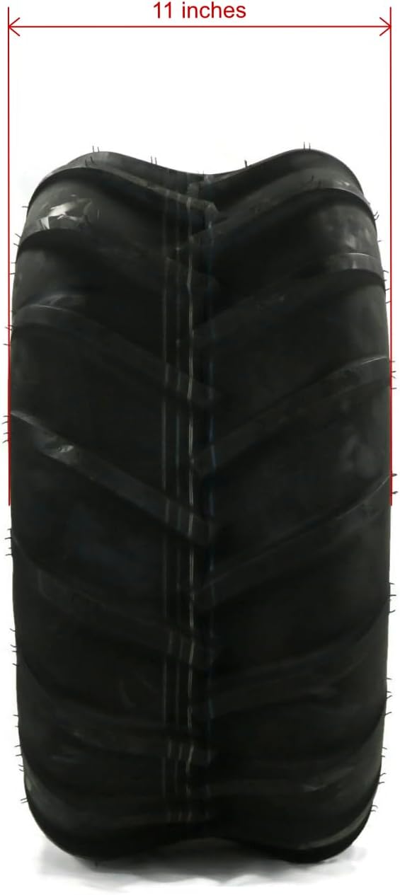 Rotary Set of 2 Kenda 22X11X10 Bar Tread Tires Grasshopper 482483