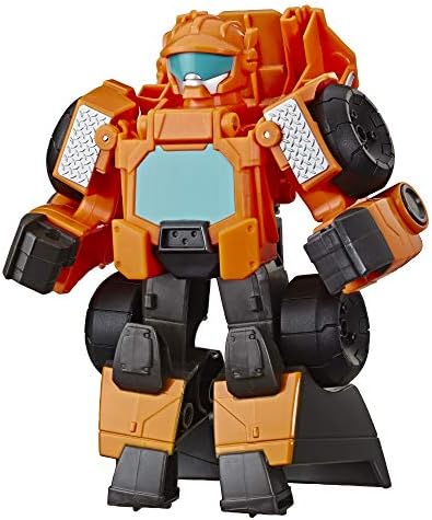 Transformers Playskool Heroes Rescue Bots Academy Wedge The Construction-Bot Converting Toy Robot