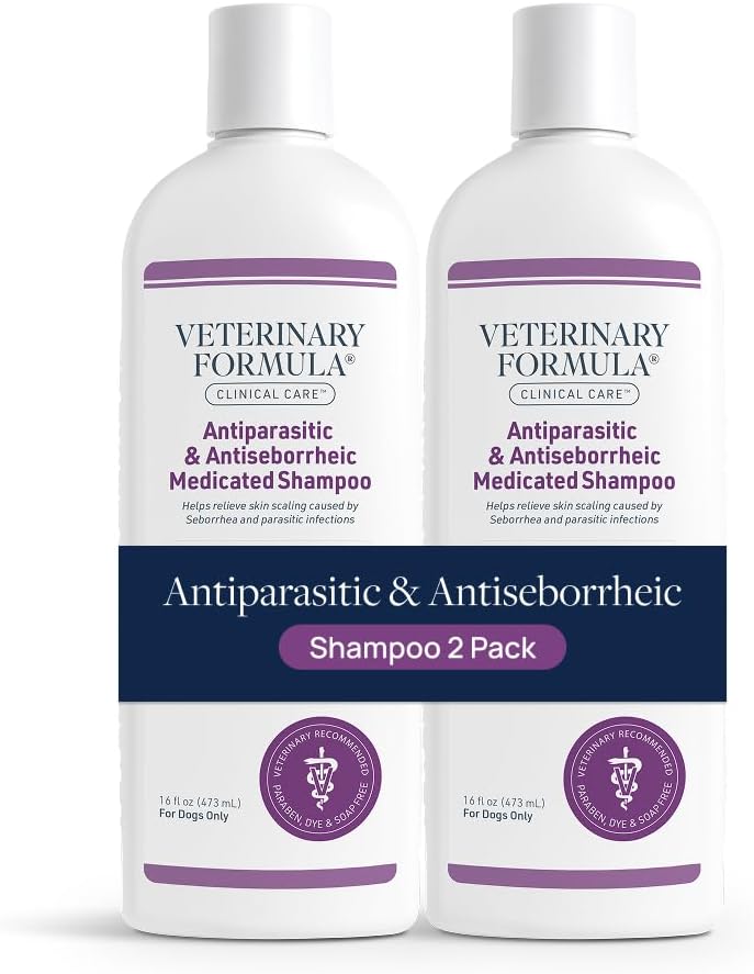 Veterinary Formula Clinical Care Antiparasitic & Antiseborrheic Wash, 16 oz