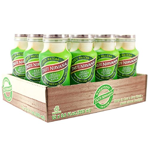 Taste Nirvana Coconut Water, 23.6 Ounce Bottles, 6 Count