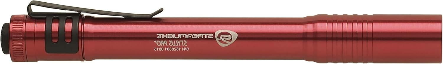 Streamlight 66149 Stylus Pro UV LED Penlight with Holster, Black