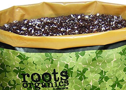 Roots Organics Rod Hydroponic Gardening Ready-to-Grow Coco Fiber-Based Potting Soil, 1.5 cu ft/10 gal for Plants