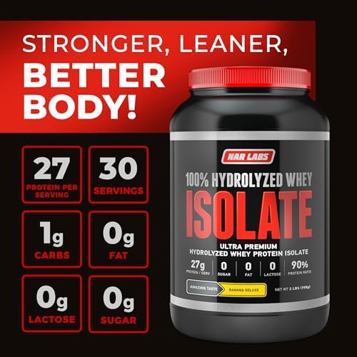 Hydrolyzed Whey Protein Isolate 5 lbs (Vanilla Deluxe)