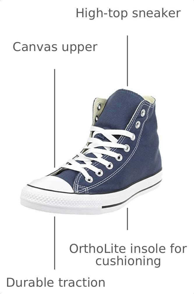 Converse Unisex Adult Chuck Taylor All Star High Top Sneaker