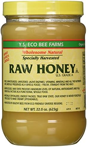 Y.S. Eco Bee Farms Raw Honey - 22 oz Pack of 3