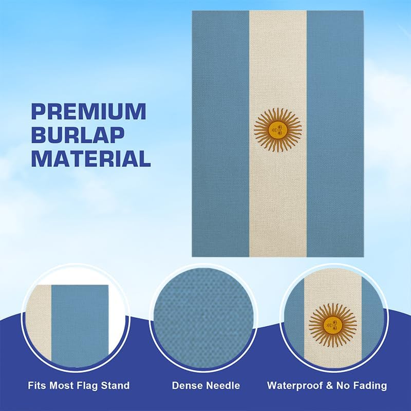 Nicaragua Nicaraguans Garden Flags 12x18 Inch Double Sided Burlap Patriotic Country Yard Flag Banners Outdoor Weather Resistant Farmhouse Porch Lawn Decoration