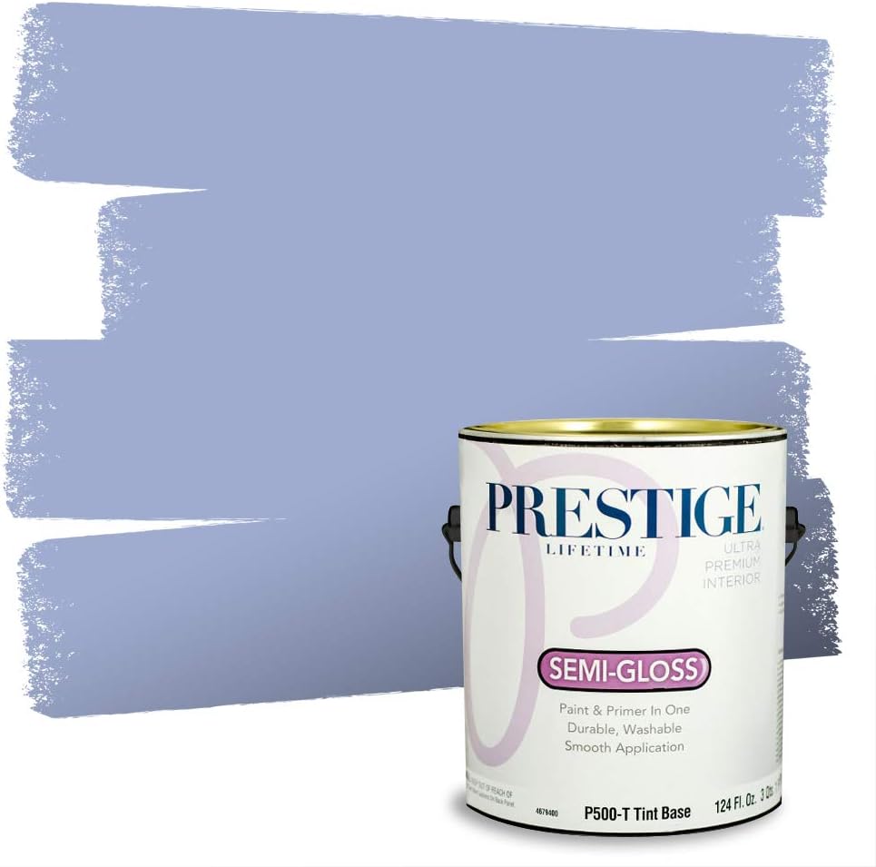PRESTIGE Paints Exterior Paint and Primer In One, 1-Gallon, Satin, Comparable Match of Sherwin Williams* Blueblood*