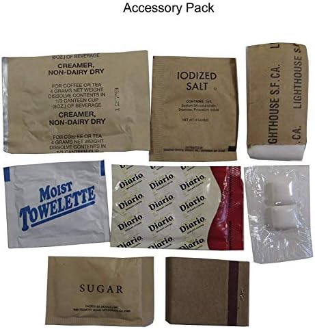 MREs (Meals Ready-to-Eat) Genuine U.S. Military Surplus (1 Pack) Assorted Flavor | Ready-to-Eat Shelf-Stable Meal | Genuine Military Surplus | Long