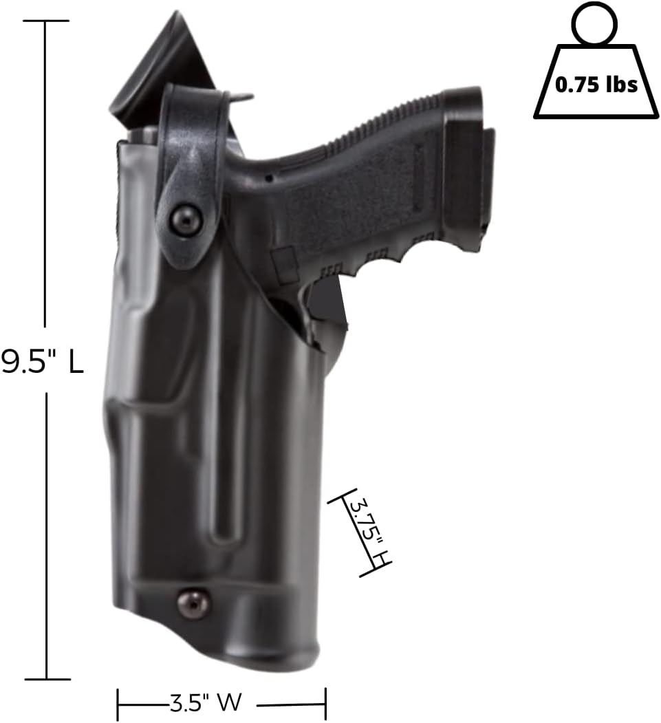 Safariland 6360 ALS/SLS Mid-Ride Duty Rated Level III Retention Holster