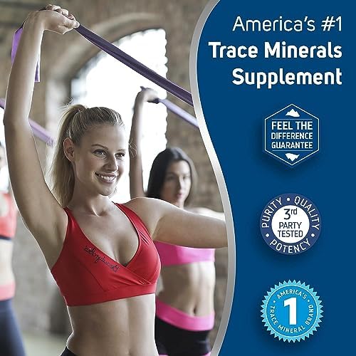 Trace Minerals Iron Liquid Supplement, 22 mg Ferrous Sulfate, 1.9 fl oz | Gentle on the stomach, High-absorption ionic form