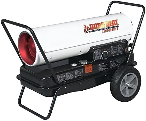 Dura Heat DFA135C 135K BTU Kero Forced Air Heater with Thermostat