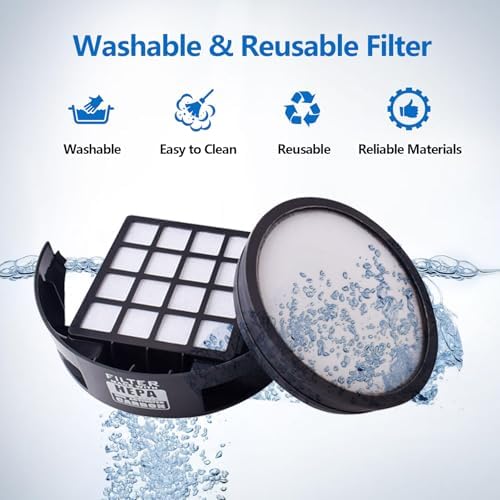 Gudotra 2 Pack Replacement Filter Kits for Hoover WindTunnel 3 Pro Pet Upright Vacuum Comaptible with Part 303903001 305687002