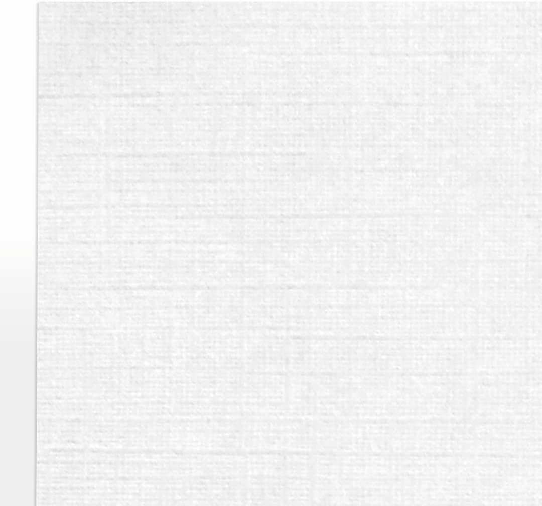 LUXPaper 8.5" x 11" Linen Paper | Letter Size | White Linen | 24lb. Paper Weight (60lb. Text) | 50 Qty
