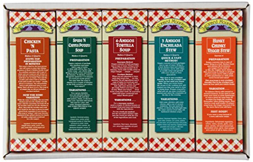 Leonard Mountain Soup Sampler Dry Soup Mix, 5 count