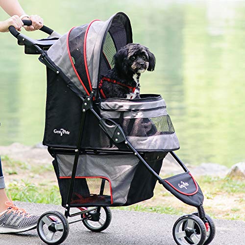 Gen7Pets Regal Plus Dog Stroller - Raspberry Sorbet Pet Stroller, Pink, 1 Count