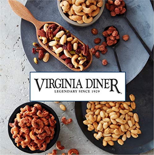 Virginia Diner Virginia Seasoned Triplet Gift Set & Peanut Sampler: Salted, Old Bay, Zatarain's Cajun Peanuts 10 Ounce (Pack of 3)