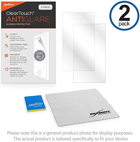 BoxWave Screen Protector Compatible with Arcade1Up NBA Jam 30th Anniversary Deluxe Arcade Machine - ClearTouch Anti-Glare (2-Pack)