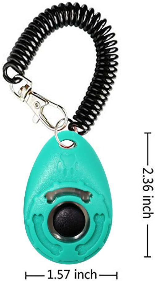 OYEFLY Dog Training Clicker with Wrist Strap Durable Lightweight Easy to Use