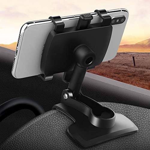 Car Phone Holder Mount,360 Degrees Rotation Dashboard Phone Holder for iPhone,Samsung,Google,Nokia,and 4 to 7" Smartphones