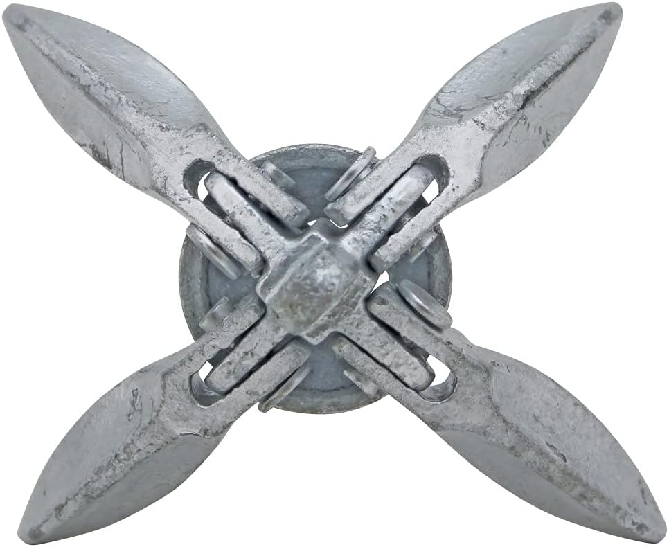 Extreme Max 3006.6542 BoatTector Galvanized Folding Anchor - 1.5 lbs.
