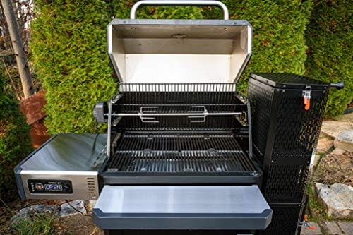 Masterbuilt® Gravity Series Rotisserie Accessory Attachment with Stainless Steel Spit Rods, Meat Claws and and Electric Power Source