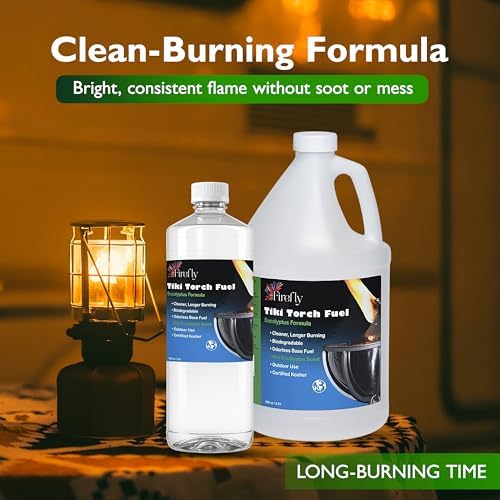 Firefly Eucalyptus Formula - Tiki Torch Fuel - Clean Burn, 1 Gallon