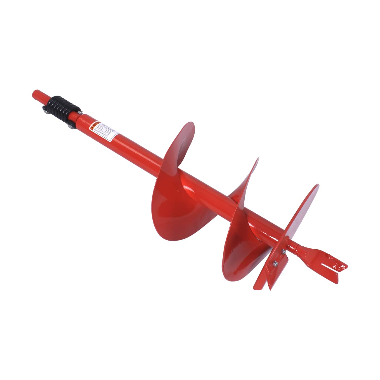 THUNDERBAY 14 Inch Diameter 36 Inch Long Earth Auger Bit with Fishtail Point and Patent Shock Spring