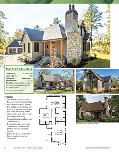 Big Book of Small Home Plans, 2nd Edition: Over 360 Home Plans Under 1200 Square Feet (Creative Homeowner) Cabins, Cottages, Tiny Houses