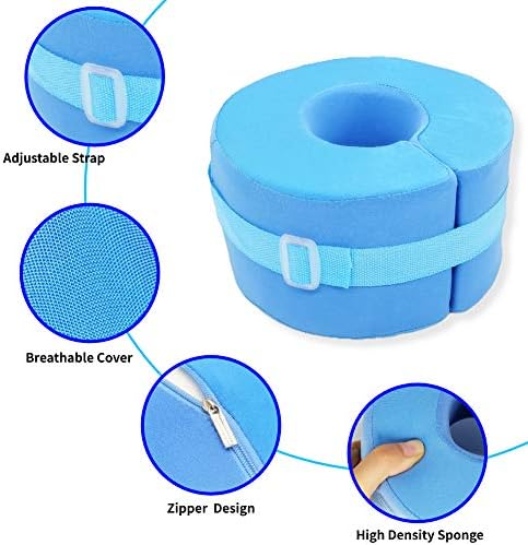 Foot Elevation Pillow, Leg Hand Rest Cushion for Bed Sleep, Foot Foam Elevator for Rest Ankle Heel Pain Relief