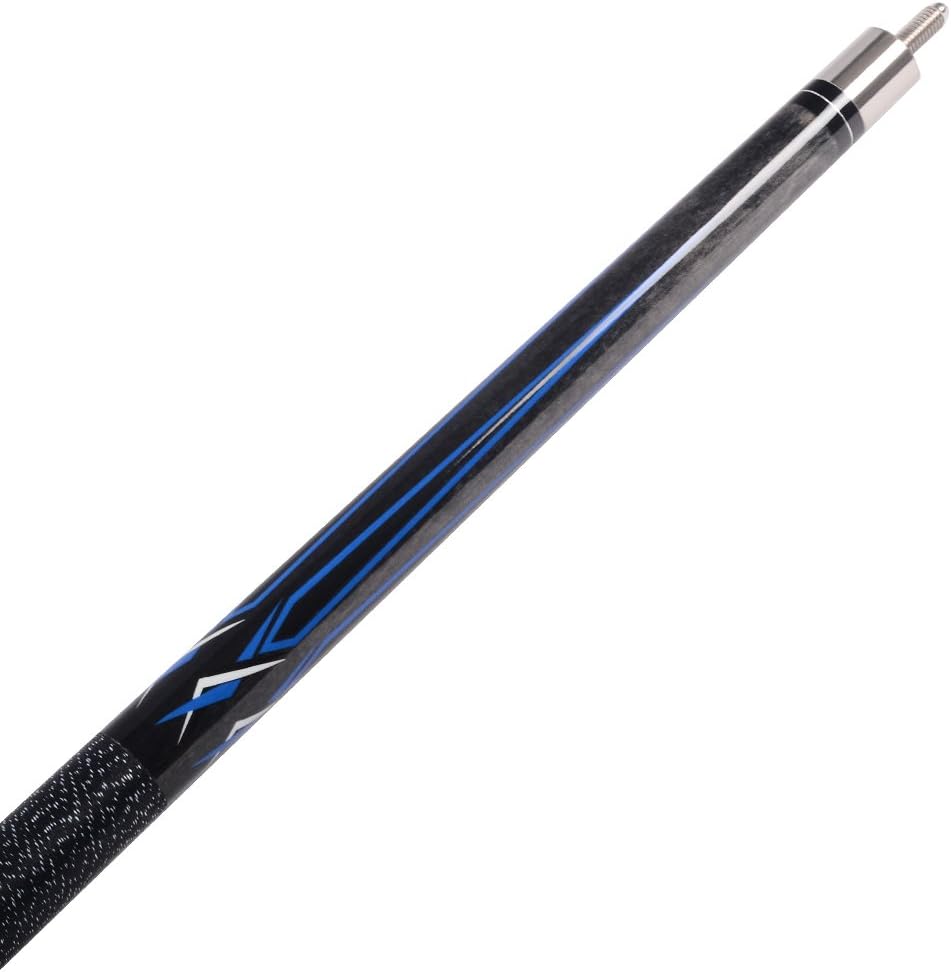 CUESOUL 58 Inch 19oz/20oz Maple Billiard Stick Pool Cue Set 11.5mm/13mm Tip[Weight Adjustable]