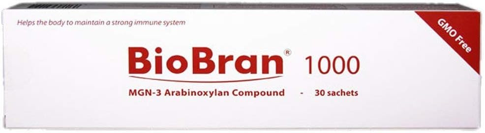 BioBran MGN-3 - Extremely Effective Immune System Booster, from Breaking Down Rice Bran with Enzymes from The Shitake Mushroom (1000 mg
