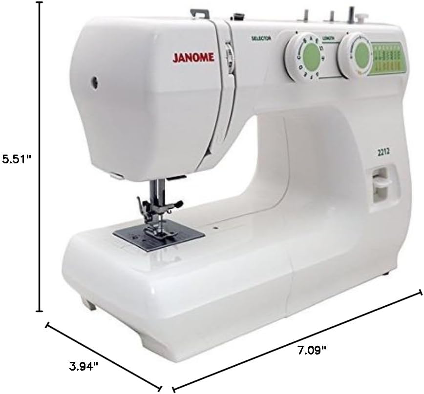 Janome 2212 Sewing Machine Includes Exclusive Bonus Bundle