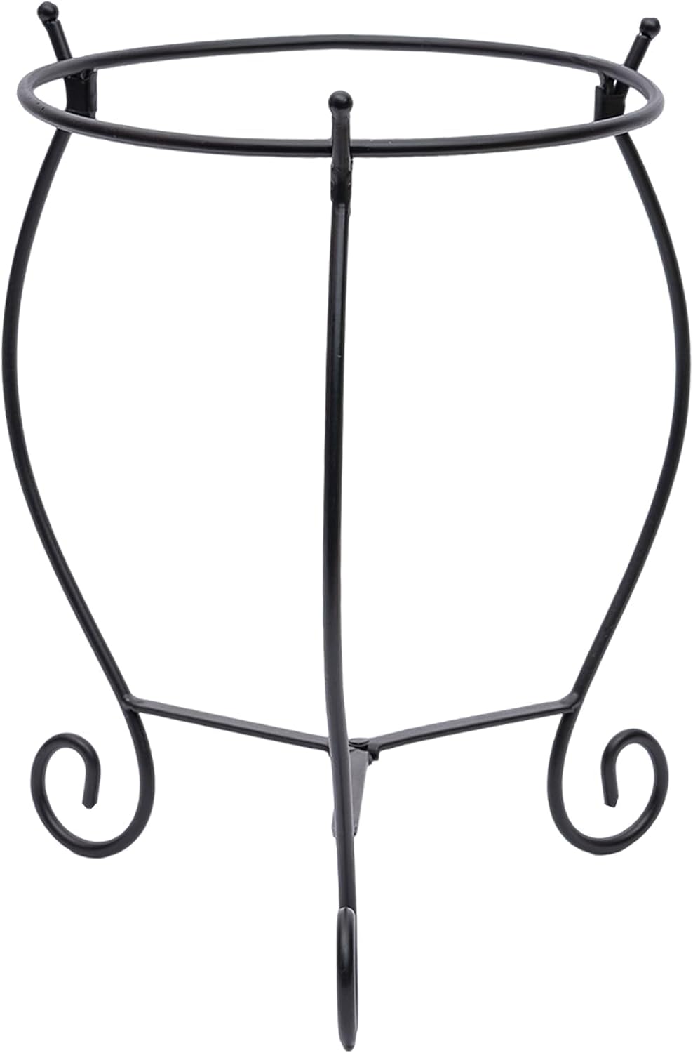 Topadorn Gazing Ball Stand for 10 /12 Inch Garden Globe with Butterfly | Metal Garden Globe Stand with Butterfly Design, Outdoor Weather Resistant Decorative Holder for Yard Patio Lawn