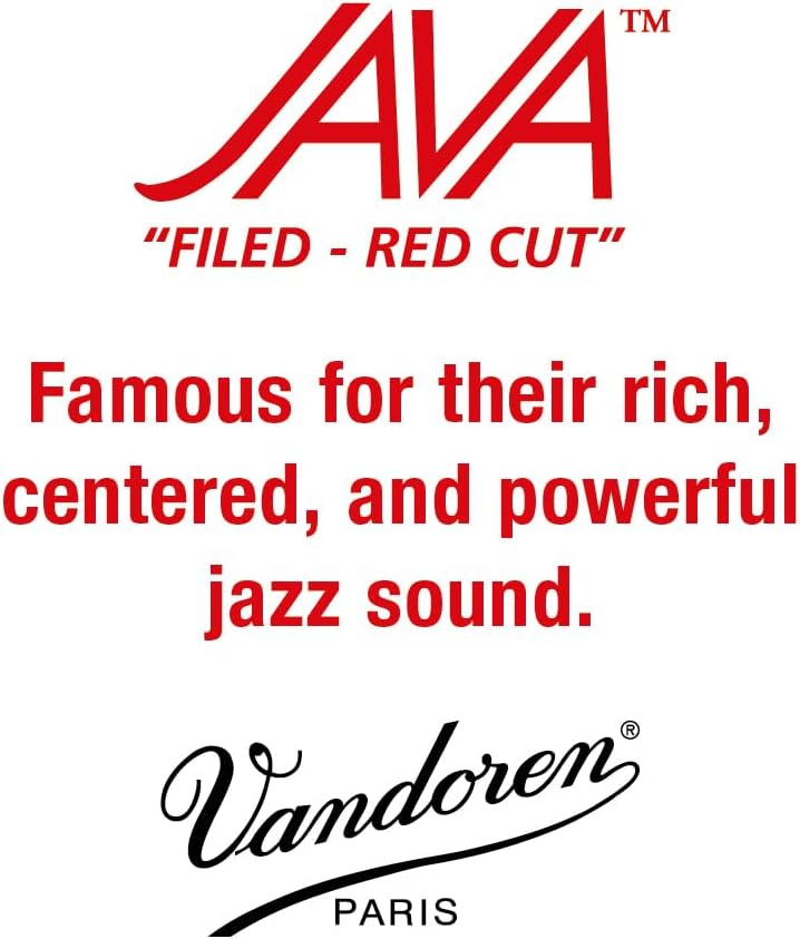 Vandoren SR262R Alto Sax JAVA Red Reeds Strength 2; Box of 10