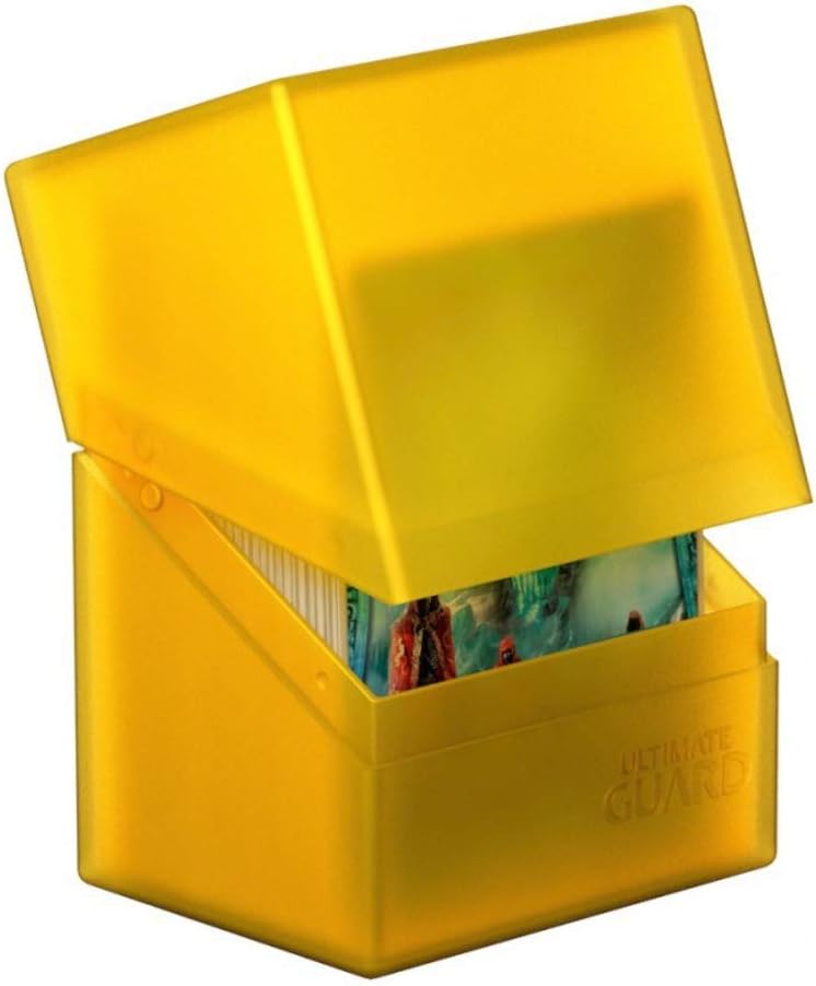 Ultimate Guard Boulder 100+ Classic, Deck Case for 100 Double-Sleeved TCG Cards, Emerald, Secure & Durable Storage for Trading Card Games, Soft-Touch Finish