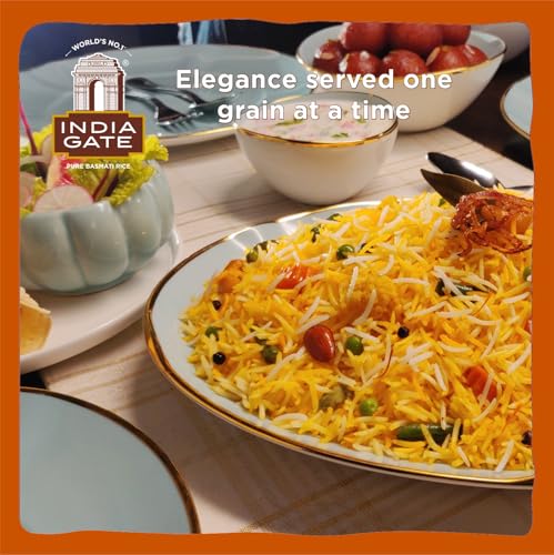 India Gate - Parboiled Basmati Rice - Golden Sella, 10 Pound Bag