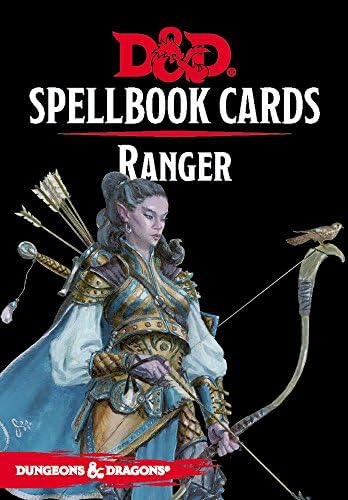 Gale Force Nine Dungeons & Dragons: Spell Book Cards: Ranger Deck Card Game (8 Players)