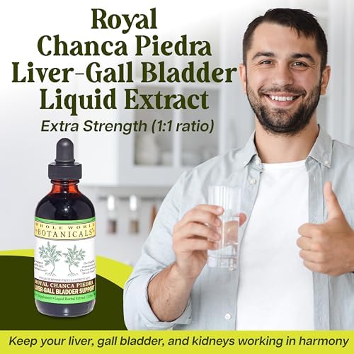 Whole World Botanicals Royal Chanca Piedra – Liver & Gallbladder Support – Herbal Supplement – Liquid Extract 4 oz – Traditional Amazon Herb